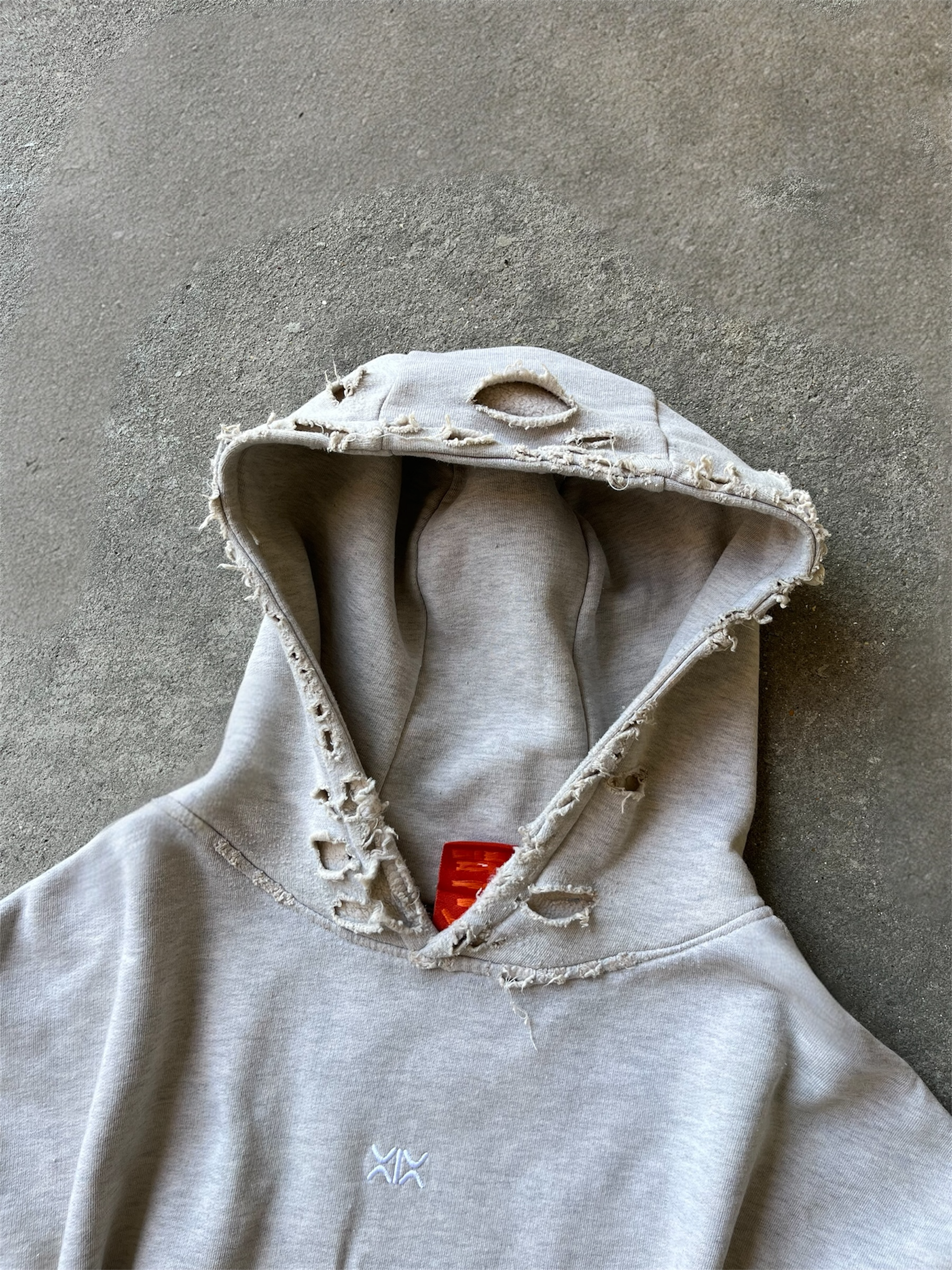 Xixbrand vintage grey hoodie XIX  Photoroom_20260317_115106