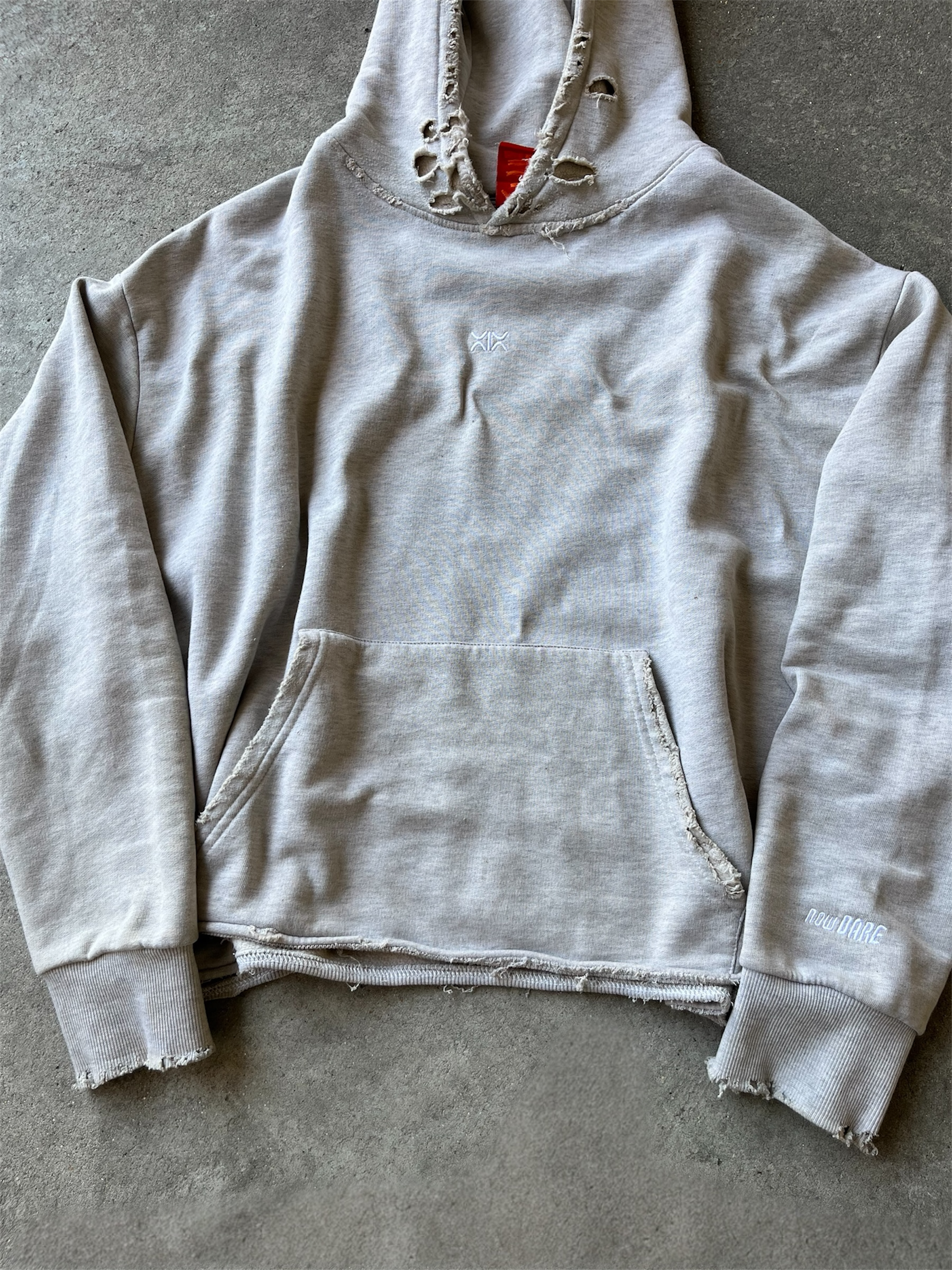 Xixbrand vintage grey hoodie XIX  Photoroom_20260317_115143