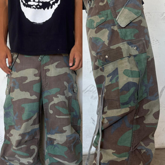 Xixbrand m-51 woodland vintage camo pants  B41BBB3B-5945-43B9-BF06-2A435118D8C4